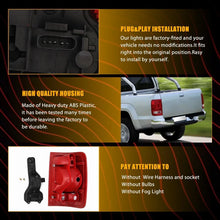 Load image into Gallery viewer, 1/2x Rear Right Left Tail Light Brake Lamp For 2010-2021 Volkswagen Amarok 2H