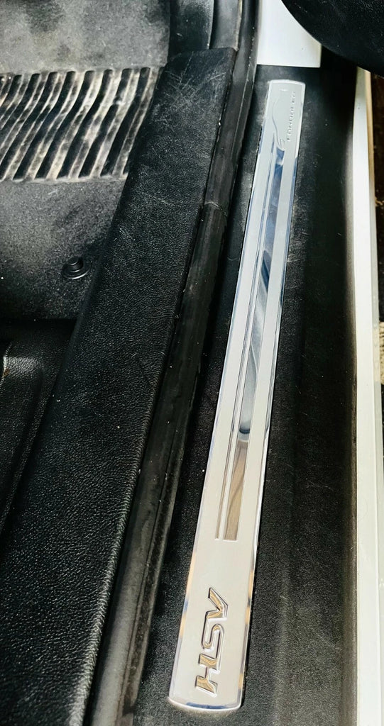 HSV Enhance Door scuff badge plate for VE VF Holden Commodore