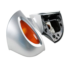 2x Rearview Side Mirrors Amber Turn Signal for BMW R1100RT R1100RTP R1150RT ST