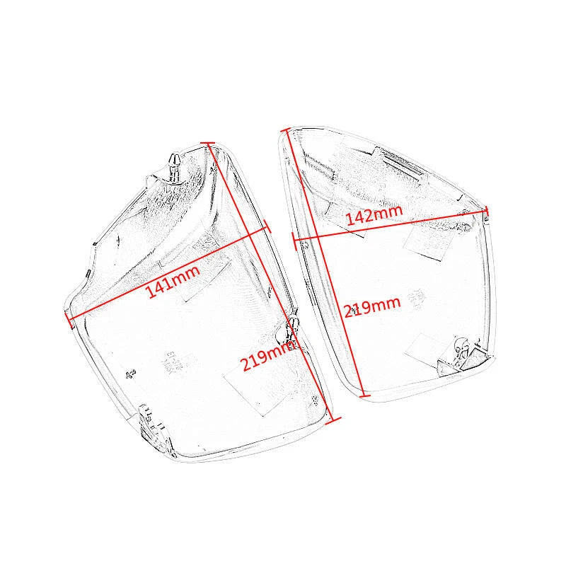 ABS Chrome Battery Side Cover Fit for Yamaha 1984-up XV 700 750 1000 1100 Virago