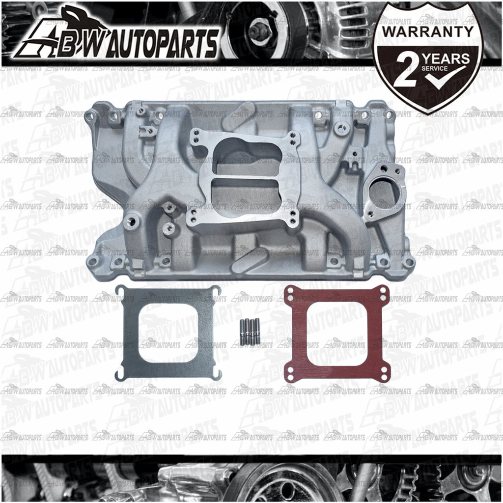 HOLDEN 253 - 308 CARBURETTOR MANIFOLD 4 BARREL DUAL PLANE NATURAL ( 2194 )