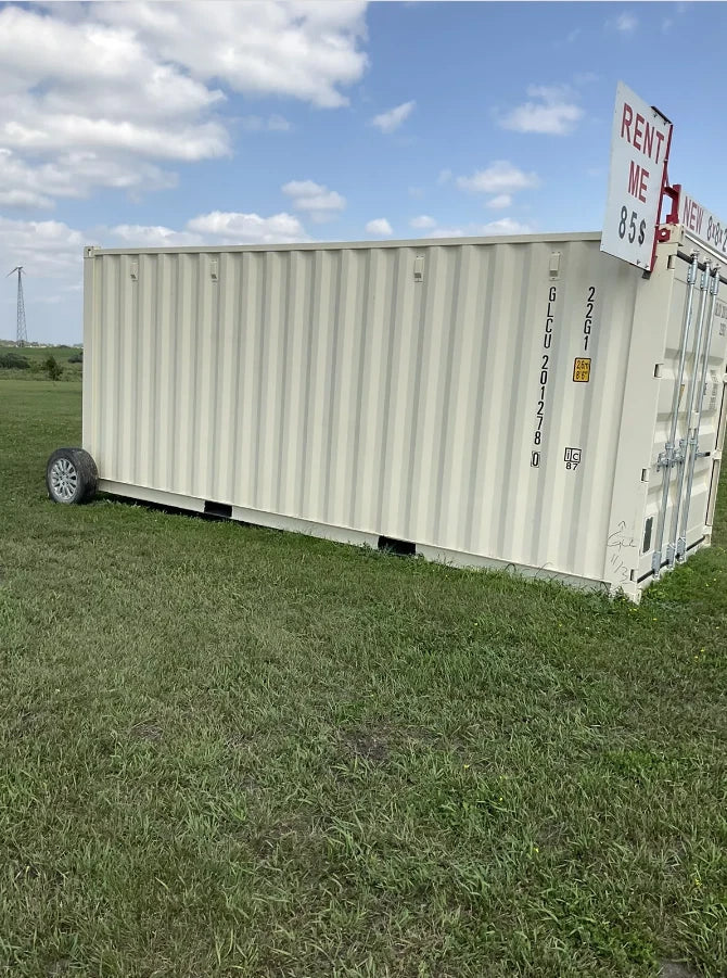 SHIPPING CONTAINER WHEELS (PAIR) With 5x114.3 Hubs (For Ford)