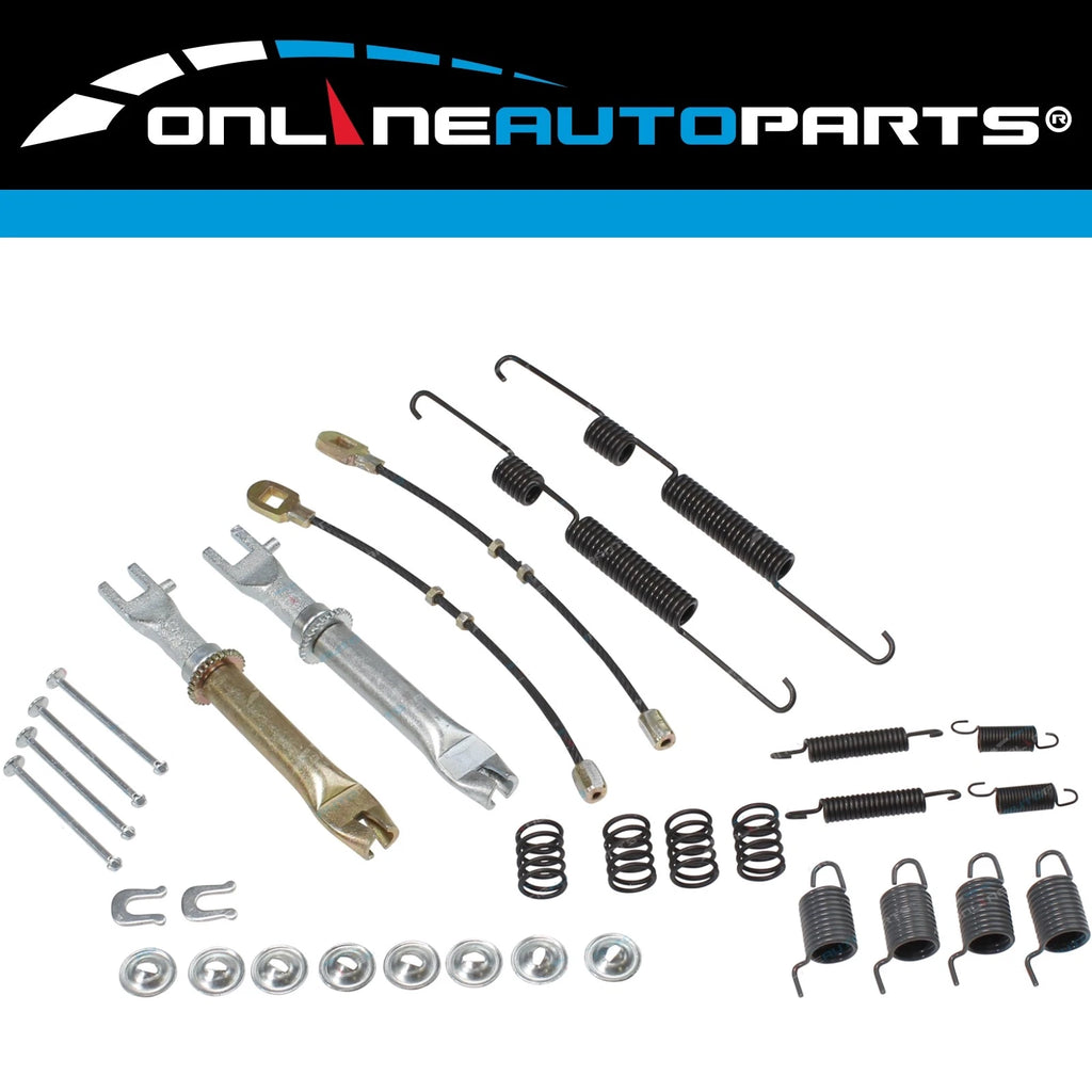 Rear Brake Shoes Wheel Cylinder Spring Major Kit for BJ42 HJ45 HJ47 4/80-
