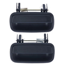 Load image into Gallery viewer, Door Handle Outer for Toyota Hilux 97-05 Set of 2 Black REAR LEFT+RIGHT