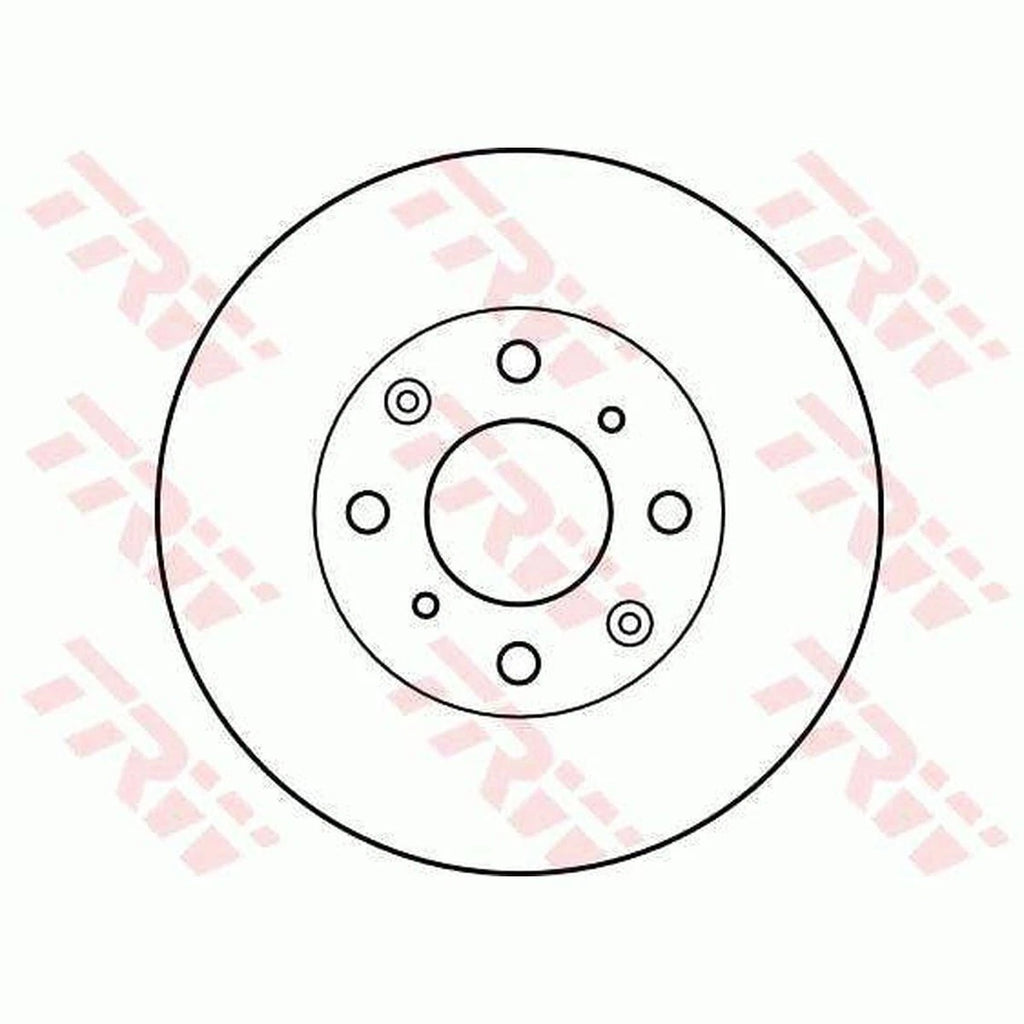 TRW Brake Rotor 240mm Front DF4152S