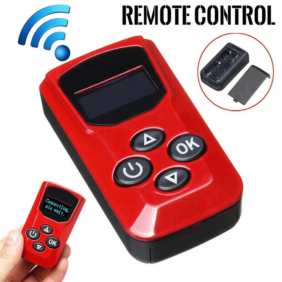 Mini Universal Diesel Air Car Heater Red & English LCD Remote Control Switch ST