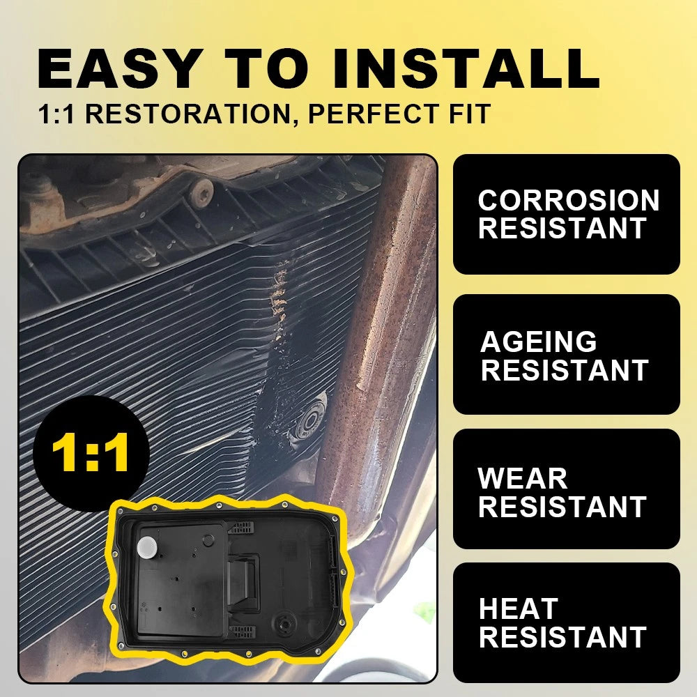 8-speed Auto Trans Oil Pan+Filter+Bolts Kit fits BMW 8HP45Z 8HP75Z 8HP50Z 8HP70Z