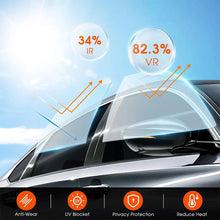 Load image into Gallery viewer, 3M 50CM Window Tint Film VLT Black Roll Car Home House 5% 20% 25% Tinting Tools