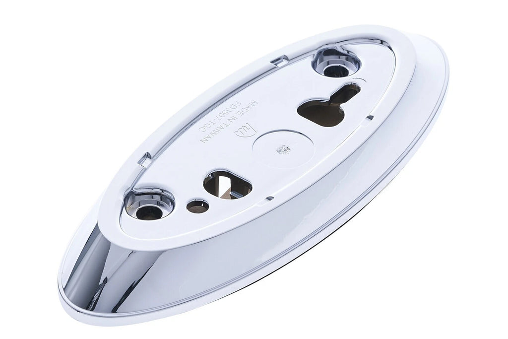 Oval Tailgate Badge No Logo For Ford F150/F250 Super Duty/F350 Super Duty