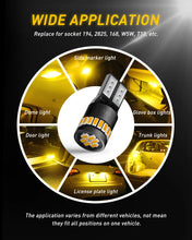Load image into Gallery viewer, 2/4/10x T10 W5W LED 24-SMD White Car Interior Light Parker Bulb Wedge Globe 24V