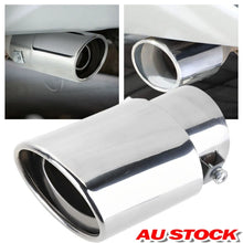 Load image into Gallery viewer, Universal Vehicle Car Exhaust Muffler Tip Tail Rear Stainless Steel Chrome 2.5"