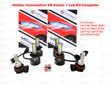 Load image into Gallery viewer, LED Bulb Globes Upgrade Kit Set 8PCS Holden Commodore VE Series 1 Models SS SV6
