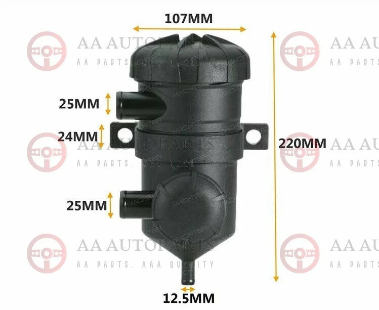 Universal Oil Catch Can To Suite Any Vehicle Up To 250KW