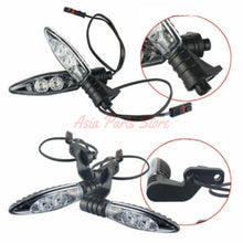 Load image into Gallery viewer, Front and rear amber LED motorcycle turn signal indicator lights for BMW models