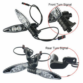 Front & Rear Motorcycle LED Turn Signal Indicator Light For BMW R1200GS LC ADV S