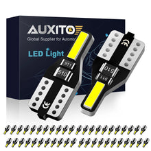Load image into Gallery viewer, 40pcs T10 W5W LED 2-SMD White Car Interior Light Parker Bulb Wedge Globe 12V/24V