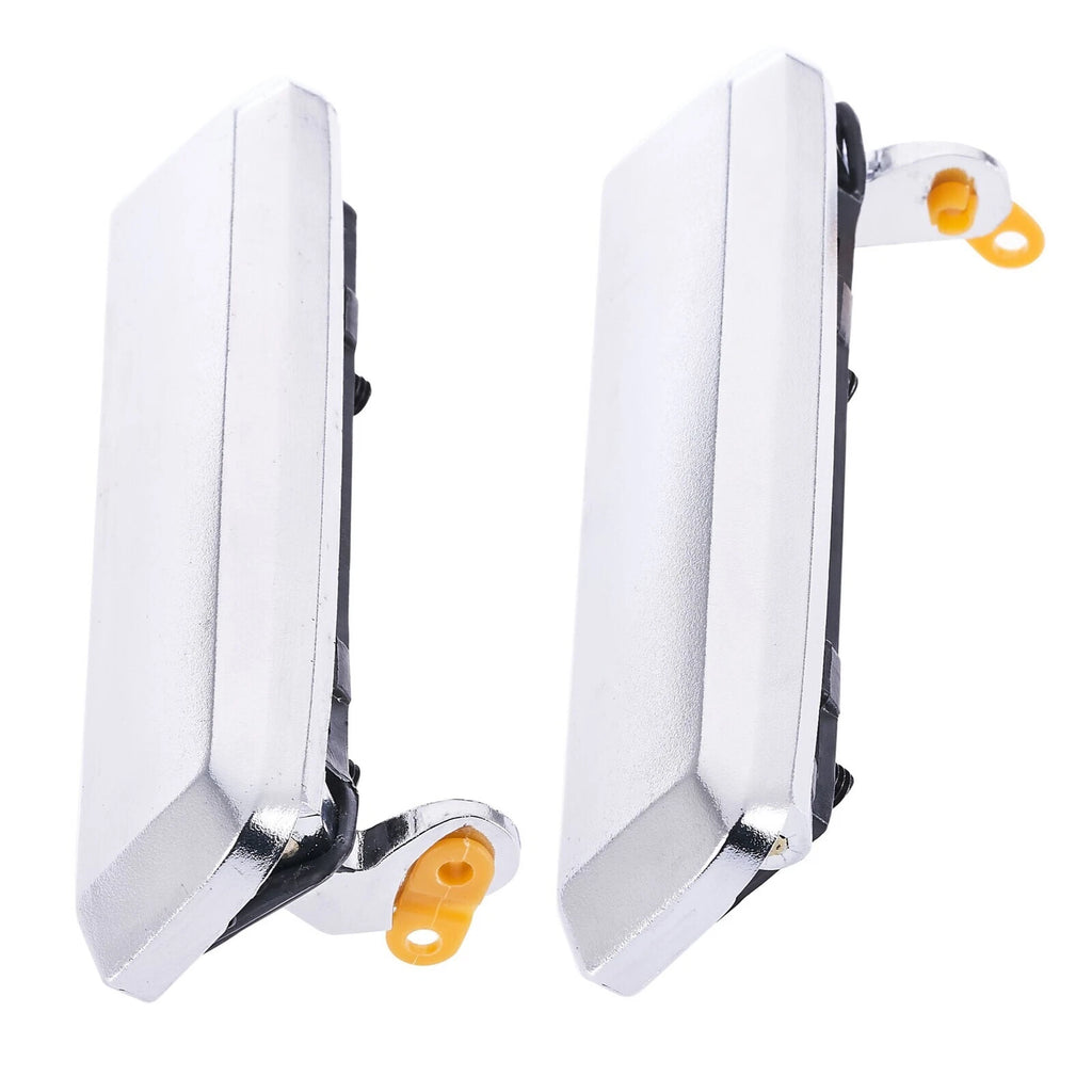 Door Handle Outer for Nissan Navara 86-97 Set of 2 Chrome FRONT LEFT+RIGHT