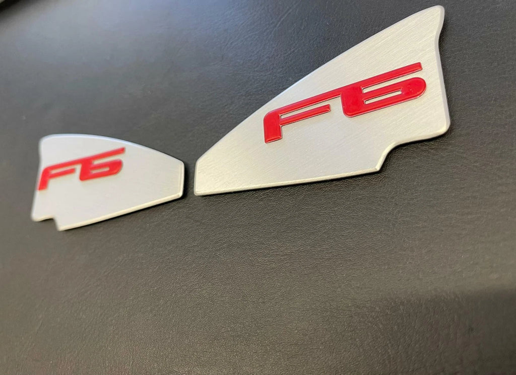 F6 INTERIOR DOOR HANDLE INSERT BADGE FOR FPV/FORD FALCON BA BF FPV F6 SEDAN/UTE