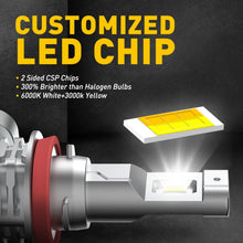 Load image into Gallery viewer, 2X AUXITO H11 LED Fog Light Bulbs Globe White For 08-16 FG FGX Ford Falcon XR6