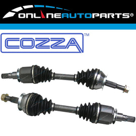 2 LH+RH CV Joint + Axle Shaft for D40 4x4 Navara Ute Petrol + Diesel RX ST ST-X