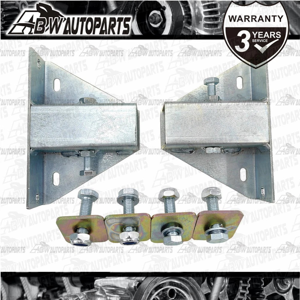 Ladder Rack Pod Mounts Pair suit 40x40mm Tube, Free Post Trade Rack Ute Mounts