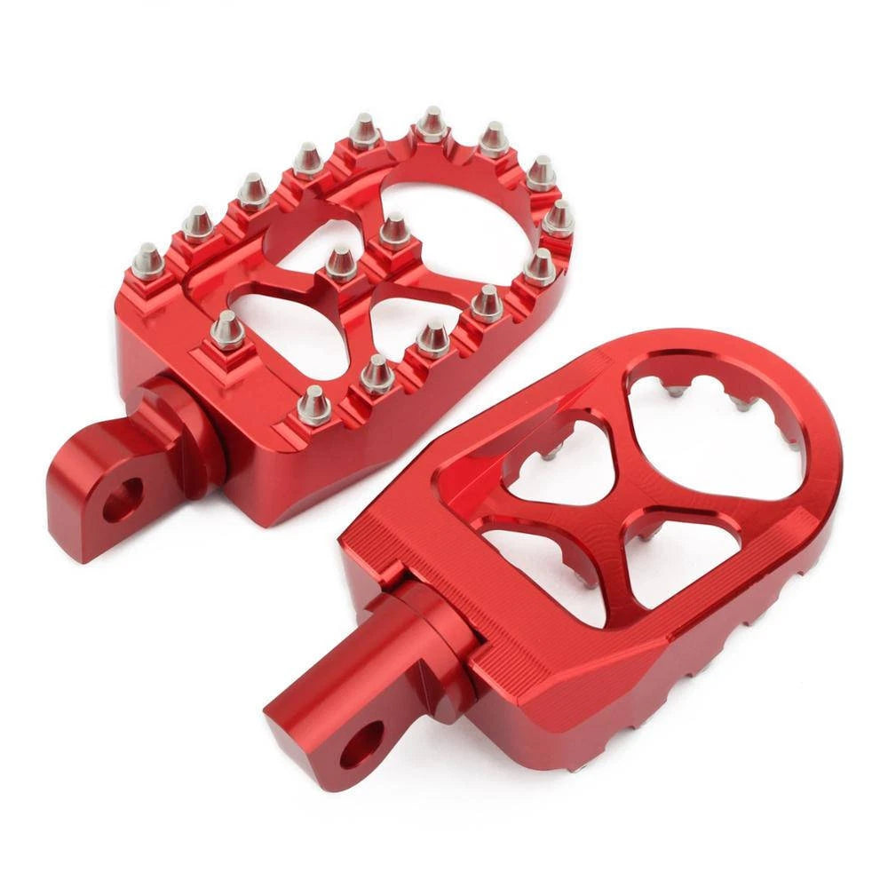 Wide Foot Peg MX Style for Harley Dyna Sportster Iron 883 1200 for Fatboy Bobber