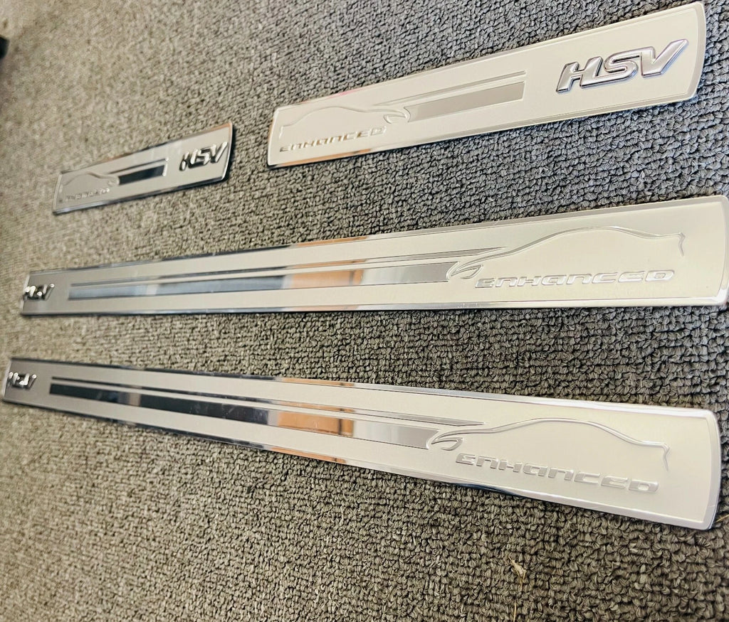 HSV Enhance Door scuff badge plate for VE VF Holden Commodore