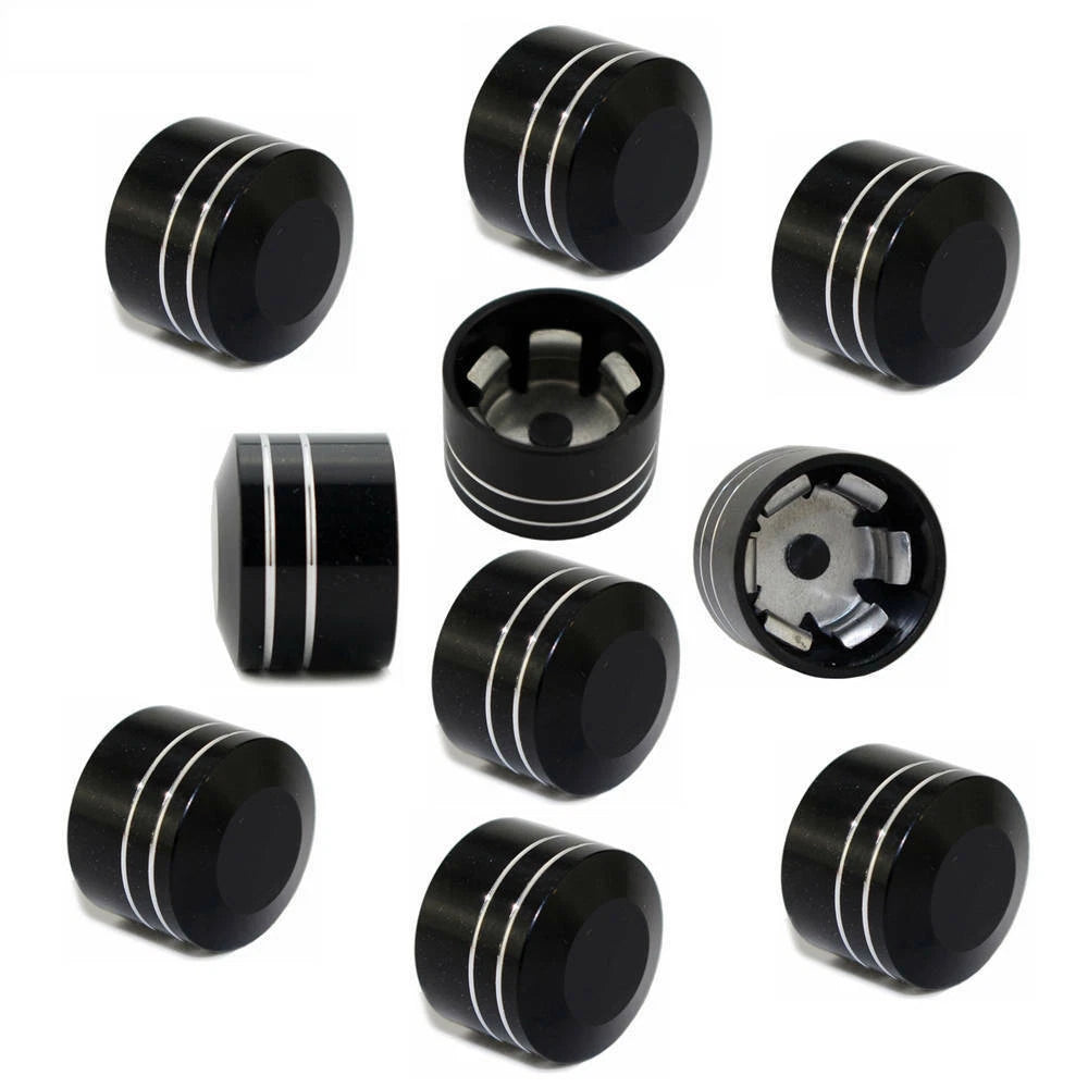 CNC Inner 9mm-13mm Schrauben Motor Bolt Topper Caps Cover For Harley Dyna V-Rod