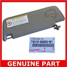 GENUINE Toyota Prado 120 Series KZJ KDJ GRJ RZJ Right RH Drivers Sun Visor