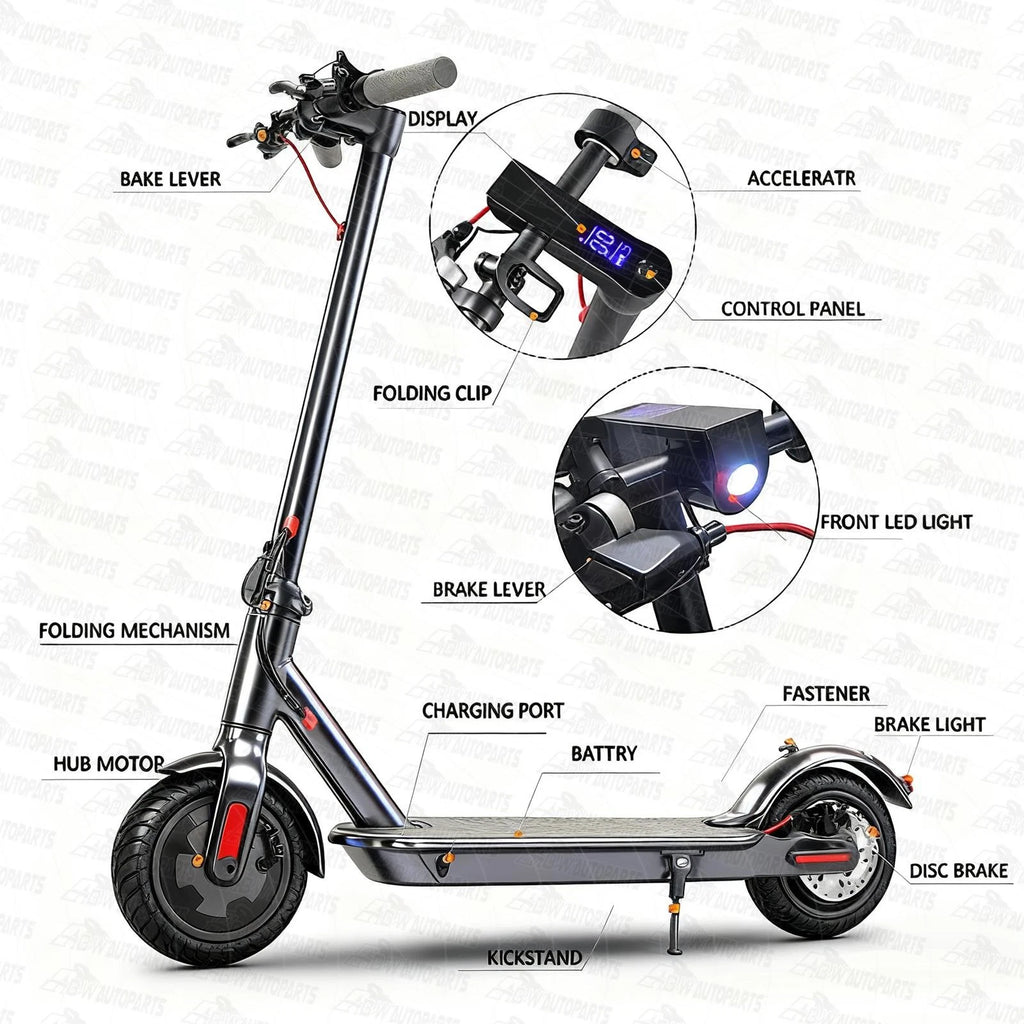 900W 40KM/H Portable & Foldable Electric Scooter Adult Travel E-Bike UL2272