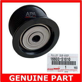 GENUINE Toyota LandCruiser VDJ78 VDJ78 VDJ79 VDJ200 1VD V8 FJA300 Idler Pulley
