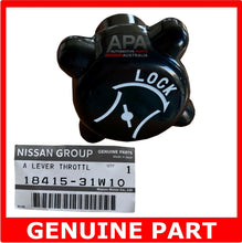 Load image into Gallery viewer, GENUINE Nissan Patrol GQ GU Y60 Y61 Hand Throttle Idle Control Knob