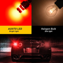 Load image into Gallery viewer, 2-10x AUXITO 7443 7440 RED LED BRAKE STOP TAIL LIGHT BULBS GLOBE BRIGHT NEWA
