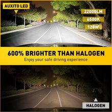 Load image into Gallery viewer, AUXITO Super Bright H11 LED Headlight 22000LM Kit Low Beam Bulb 6500K 120W White