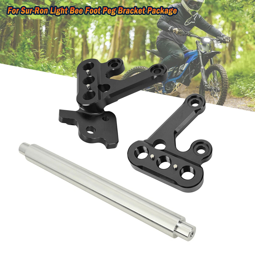 For Sur-Ron Light Bee Foot Peg Bracket Package 7075 AL for Segway Surron FIX MOD