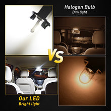 Load image into Gallery viewer, 10x AUXITO T10 W5W LED Wedge Interior Plate Number Light 6000K Globe Error Free