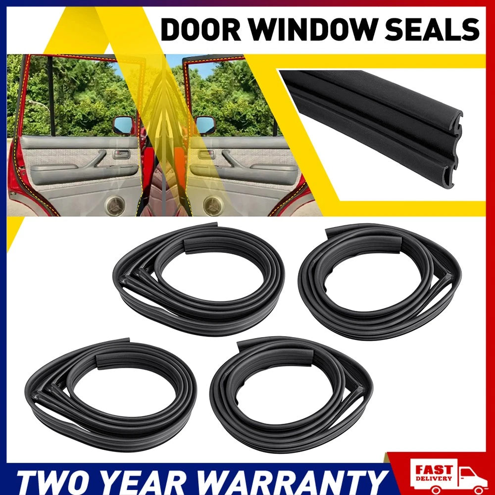 For Toyota LandCruiser HZJ80 HDJ80 HDJ81 FZJ80 Door Window Seal Channel Kit