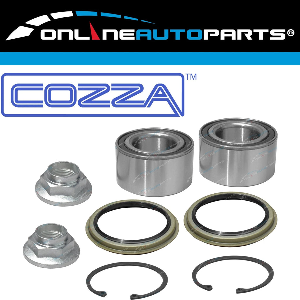 2 x Front Wheel Bearing Kits for Mazda 323 BA BG BJ Petrol FWD 1989~2003