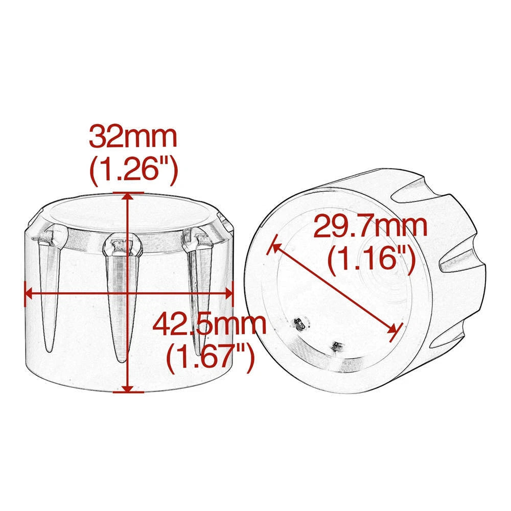 Motorcycle Chrome Front Axle Nut Cover Cap for Harley Sportster XL 883 1200 VRSC