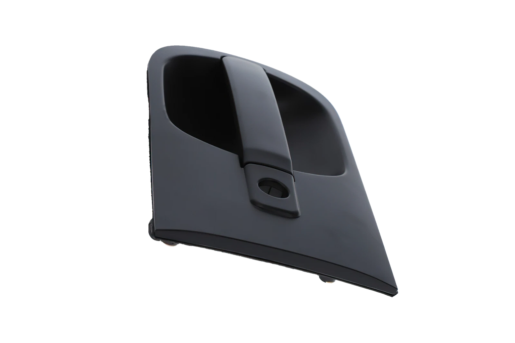 Fit HYUNDAI iLoad/iMax 08-On Front Right Outer Door Handle W/Keyhole - Black