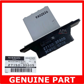 GENUINE Nissan Navara D22 Heater Fan Blower Motor Speed Resistor