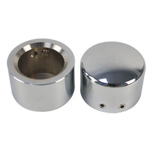 Load image into Gallery viewer, Chrome Front Axle Nut Covers Cap Kit for Harley Sportster 1200 883 Softail Dyna
