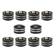Load image into Gallery viewer, 10PCS CNC Inner 13mm Schrauben Motor Bolt Topper Caps Cover For Harley Black ST