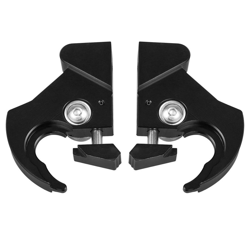 DETACHABLE SISSY BAR LUGGAGE RACK LATCH CLIP KIT SET MOUNT FOR HARLEY TOURING 86