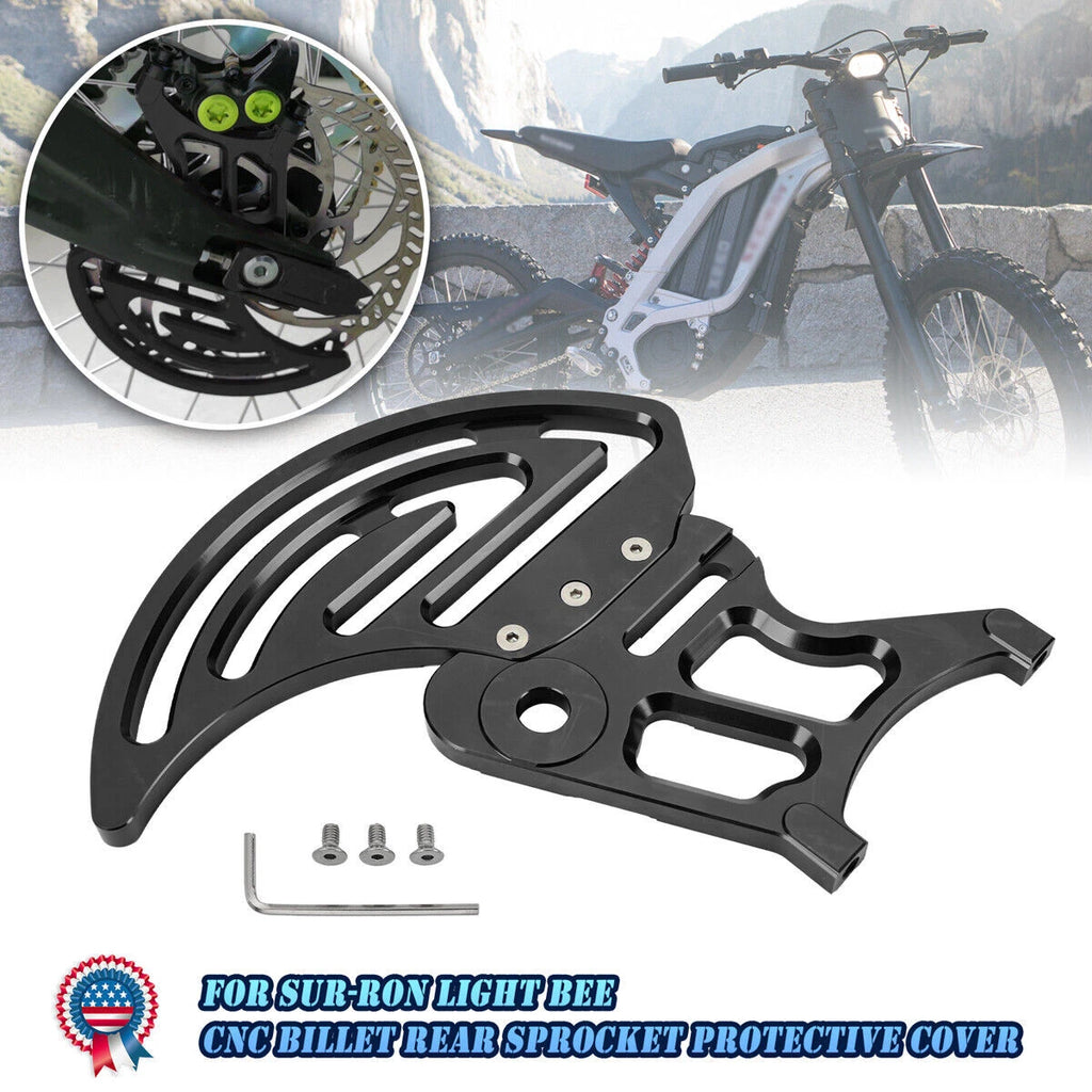 Aluminum Sprocket Guard Chain Cover Protector For Sur-Ron MX X bike for Segway S