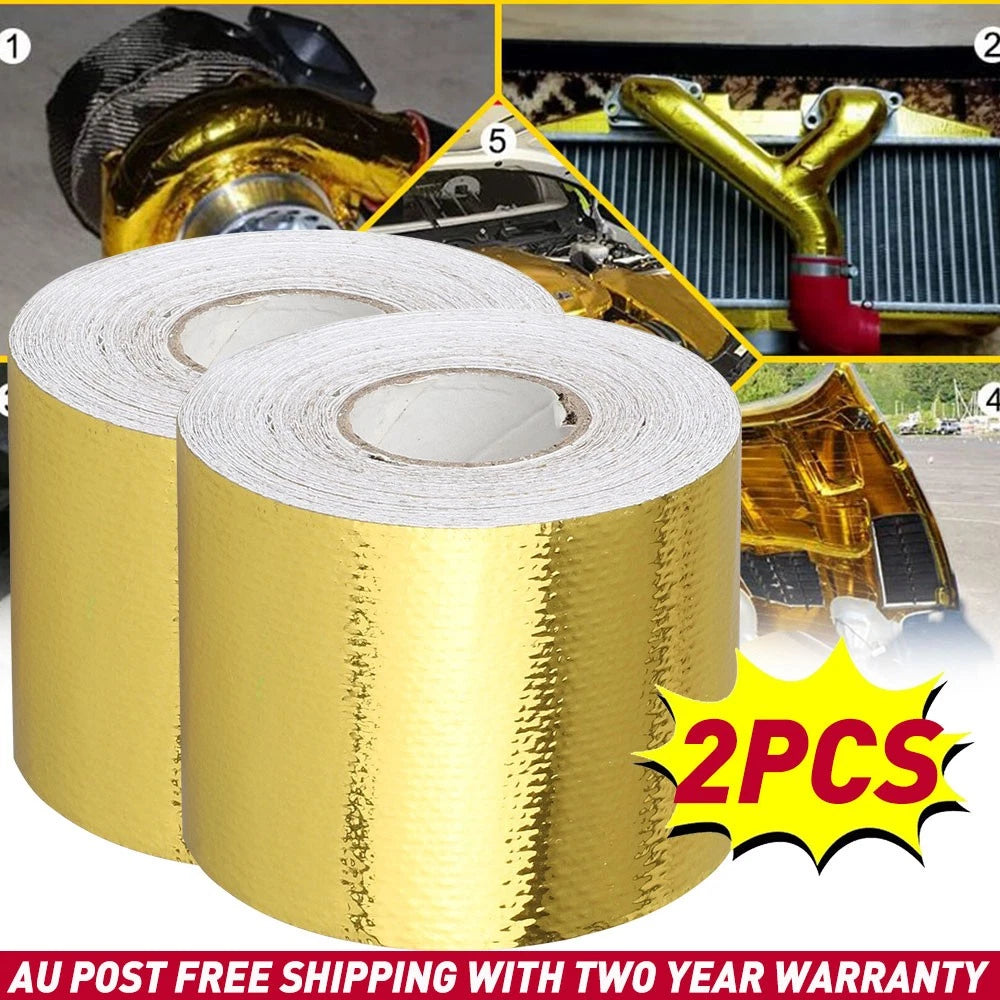 2X 10M High Visibility Safety Vinyl DIY Heat-transfer Iron Reflective on Tape AU