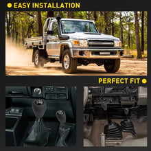 Load image into Gallery viewer, 4X LEATHER SHIFT KNOB FOR TOYOTA LANDCRUISER 70 SERIES UPGRADE TO SUIT 76/78