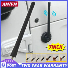 Load image into Gallery viewer, 7" Aerial For Mitsubishi Lancer Black Long AM/FM Radio Signal Reception Antenna