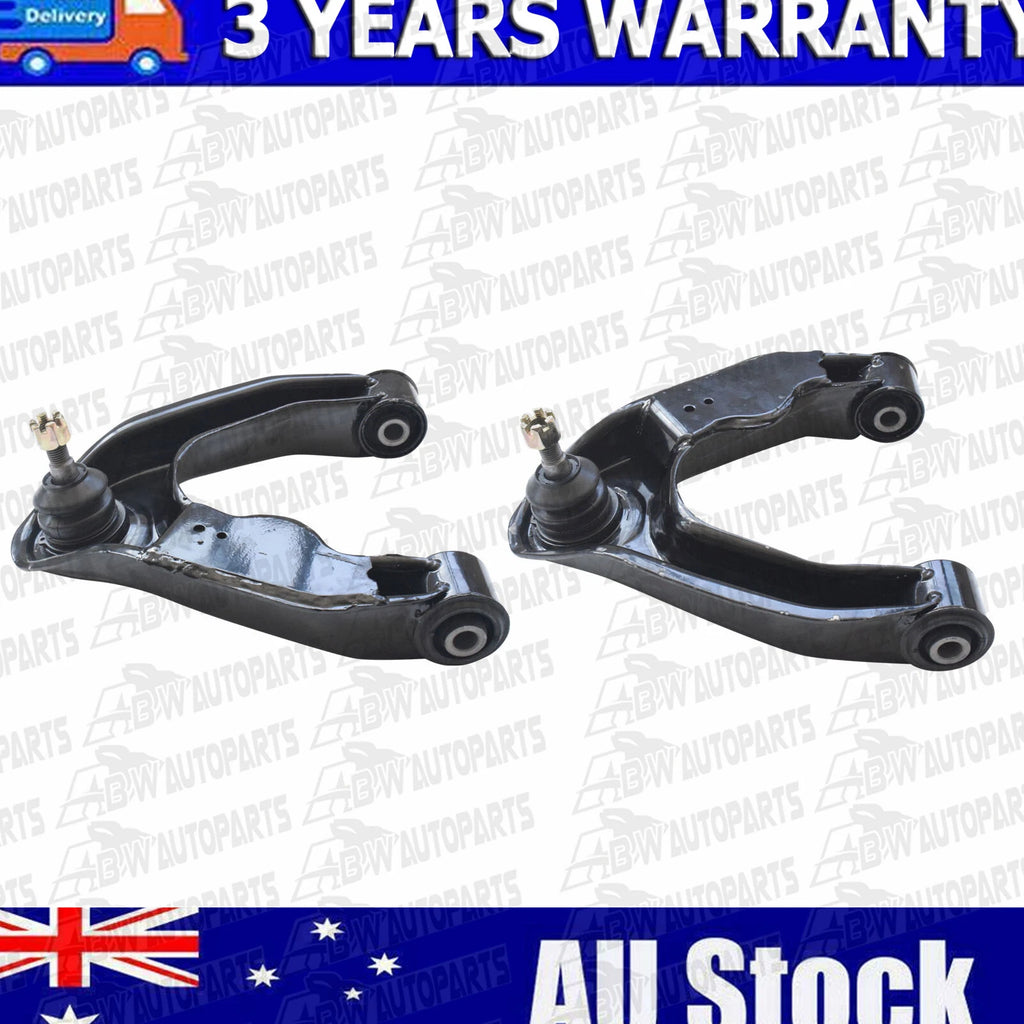 Pair Front UPPER Control Arm & Ball Joint For Nissan Navara D22 1997-2015 4WD