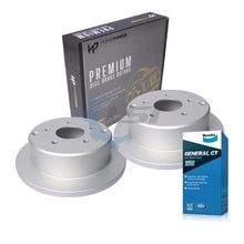 Load image into Gallery viewer, Rear Bendix Brake Pads and Disc Rotor Set for Holden COMMODORE VT VX VY VZ 97-06